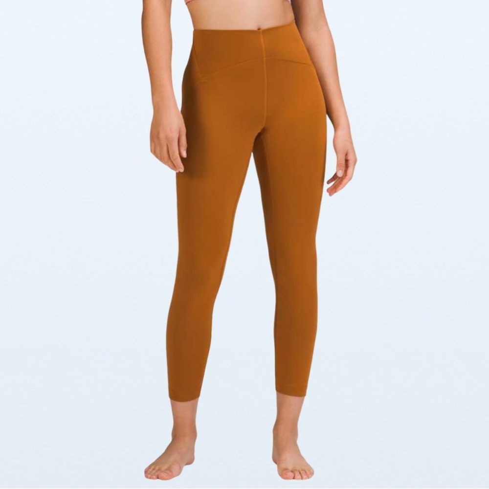 Lululemon (Like New) Instill High-Rise Tight 25" in Butternut Brown, Size 2